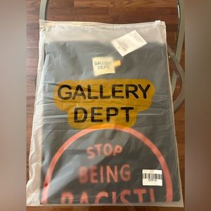 Stop being racist gallery dept shirt